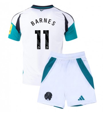 Newcastle United Harvey Barnes #11 Tercera Equipación Niños 2024-25 Manga Corta (+ Pantalones cortos)